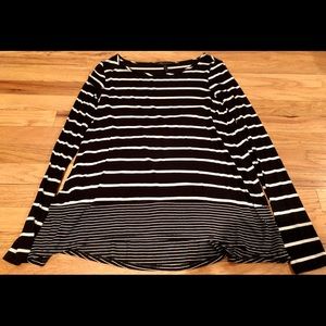 BCBG Women’s Striped Top